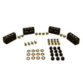 ALU CAB LOAD BAR FEET STANDARD 40MM