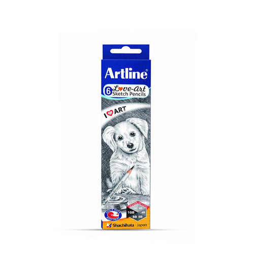 Artline Love Art Sketch Pencil Set