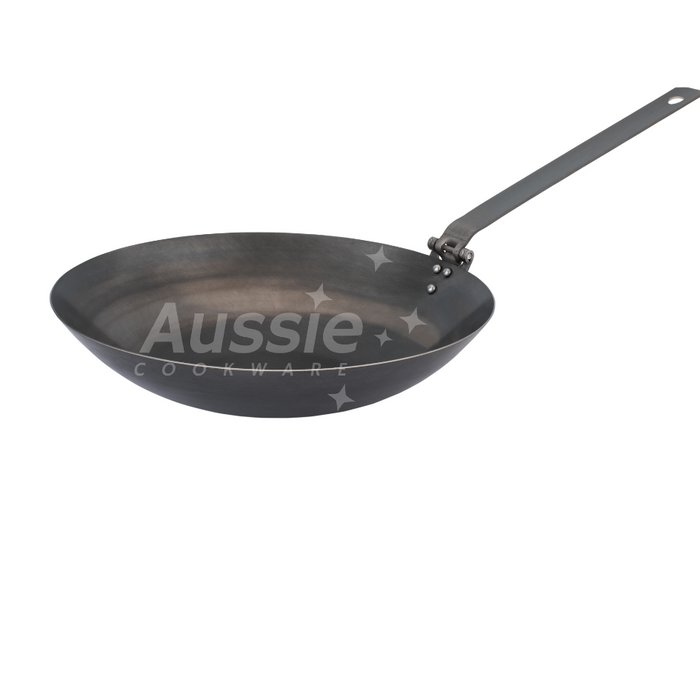 AUSSIE COOKWARE 14" WOK WITH FOLDING HANDLE