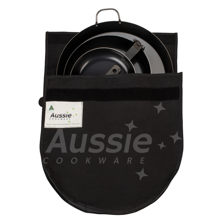 AUSSIE COOKWARE 22" COMPACT FIREPIT WITH BAG