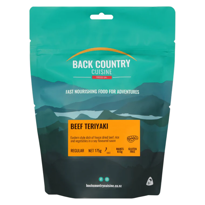 BACK COUNTRY BEEF TERIYAKI REGULAR