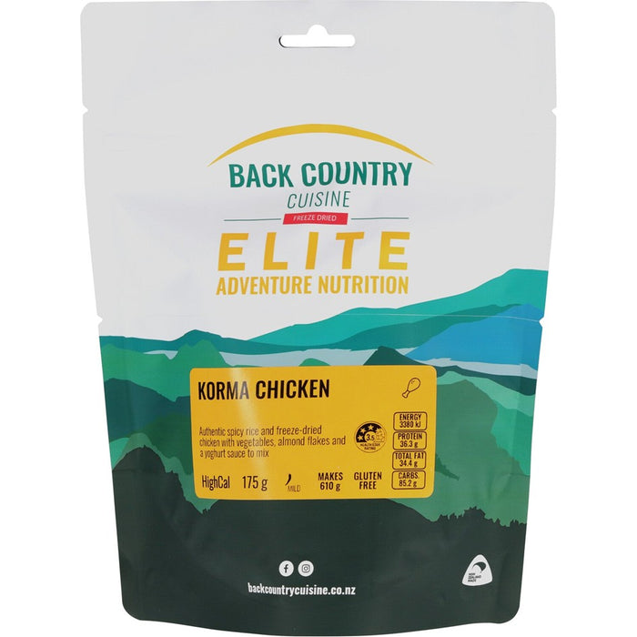 BACK COUNTRY ELITE KORMA CHICKEN REGULAR