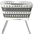 BBQARM COLLAPSABLE LAUNDRY BASKET WITH FOLD-OUT LEGS
