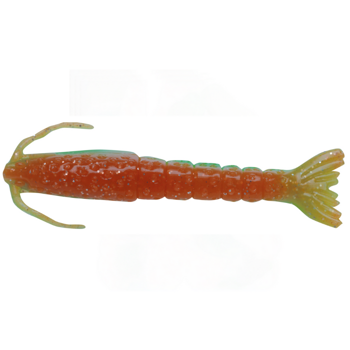 BERKLEY GULP! SHRIMP [SZ:3 INCH CLR:NUCLEAR CHICKEN]