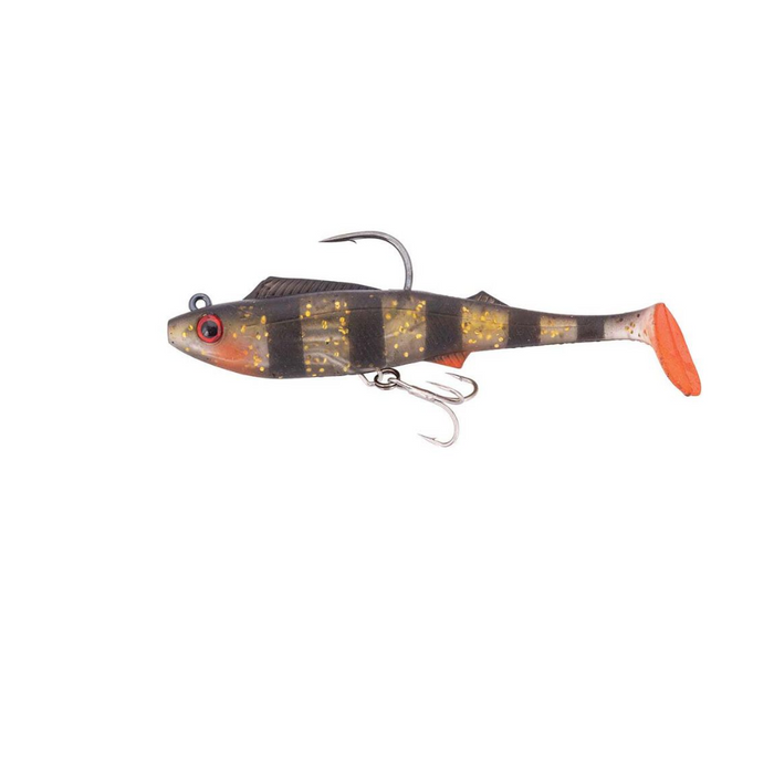BERKLEY SHIMMA PRO RIG [SZ:8.5 INCH CLR:DIRTY PERCH]
