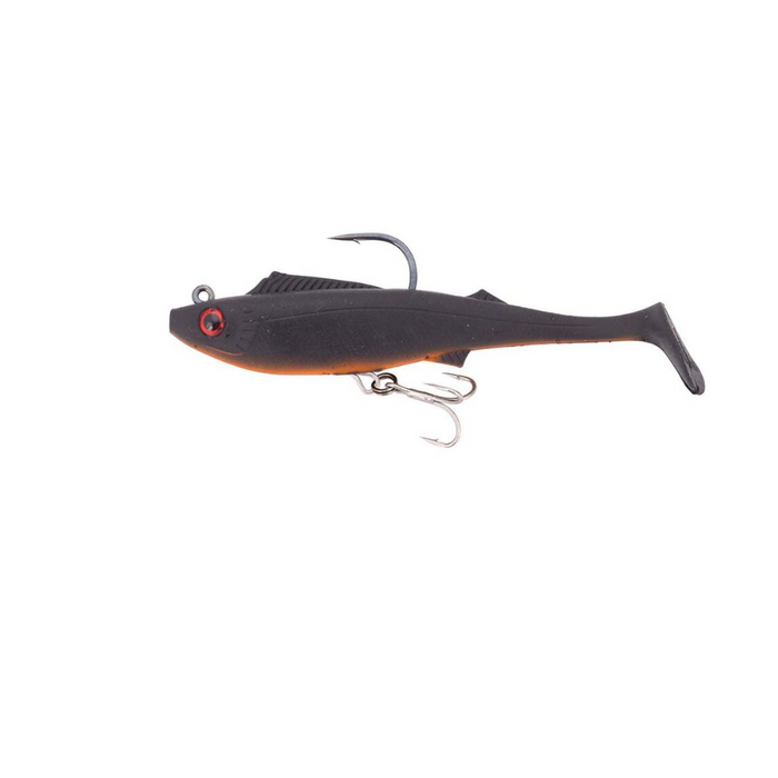 BERKLEY SHIMMA PRO RIG [SZ:8.5 INCH CLR:MIDNIGHT TIGER]