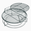 BIG GREEN EGG 5PCE BIG GREEN EGGSPANDER KIT [SZ:LARGE]