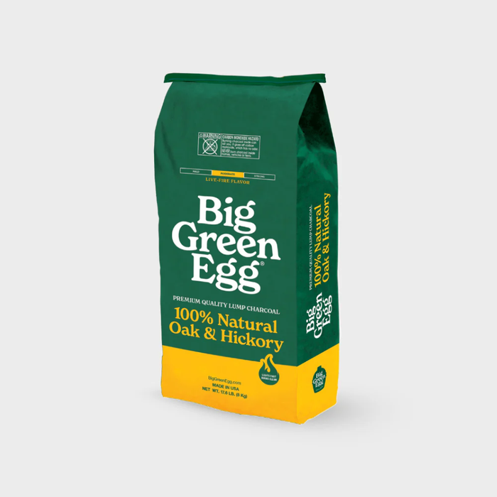BIG GREEN EGG CHARCOAL NATURAL OAK & HICKORY LUMP