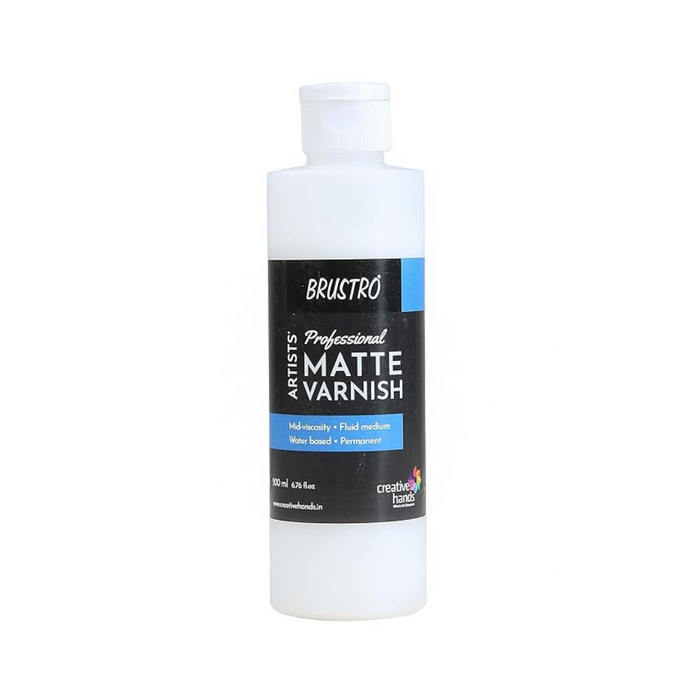 Brustro 200ml Artist's Matte Finish Professional Varnish