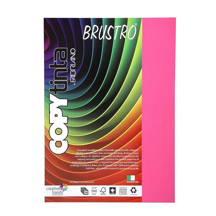 Brustro A4 Copytinta Bright Colour Craft Paper