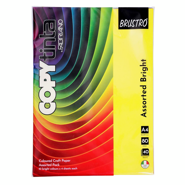 Brustro A4 Copytinta Bright Colour Craft Paper