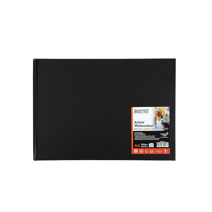 Brustro Artist Watercolour Journal Cold Pressed Sheets