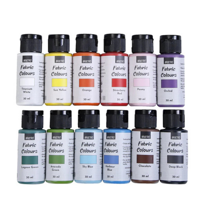 Brustro Artists Multicolor Fabric Colours Set
