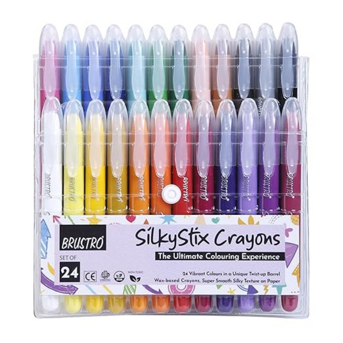Brustro SilkyStix Crayons Set