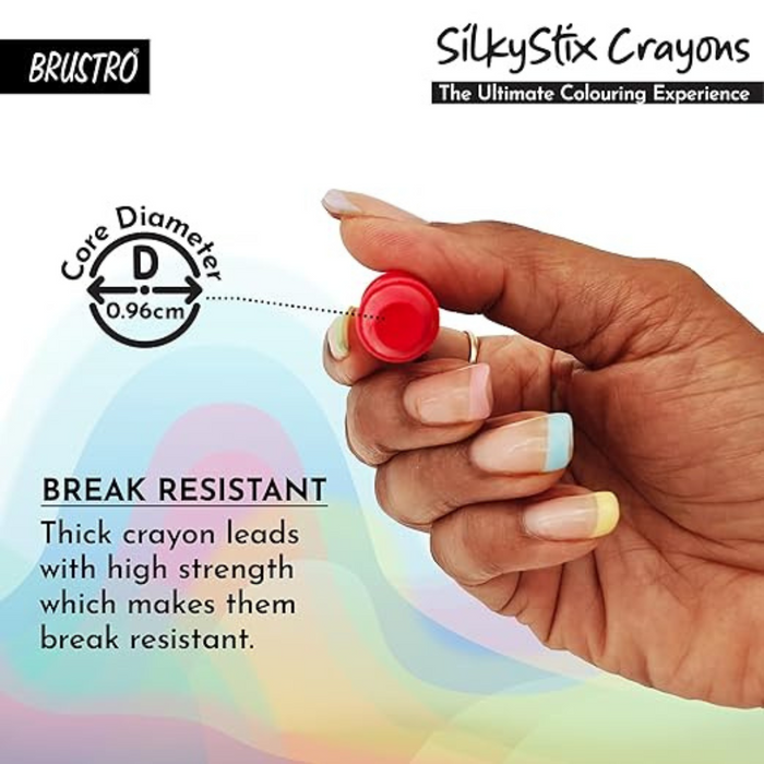 Brustro SilkyStix Crayons Set