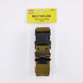 BUSH TRACKS OLIVE BELT WITH FASTEX BUCKLE 30-50"