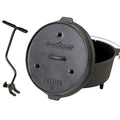 CAMP CHEF 10" (6qrt) CAST IRON DELUXE DUTCH OVEN