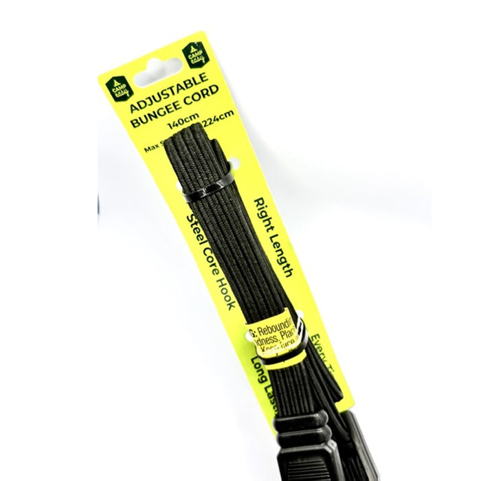 CAMP EASY BUNGEE CORD 140 X 80CM ADJ HOOK