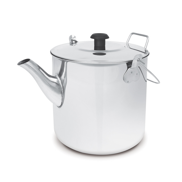 CAMPFIRE BILLY TEAPOT STAINLESS STEEL 1.8L
