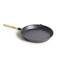 CAMPFIRE FRYPAN ROUND SOLID HANDLE 25CM