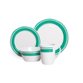 CAMPFIRE MELAMINE SET 16PC OCEAN SPRAY