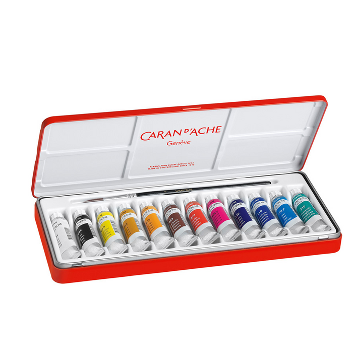 Caran D'ache Gouache Studio 12 Tubes - 10ML