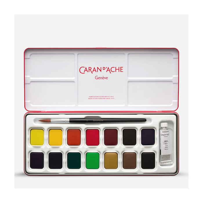 Caran d'ache Gouache Studio Metal Box Set