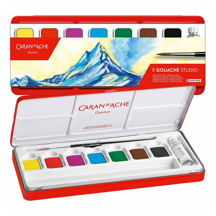 Caran d'ache Gouache Studio Metal Box