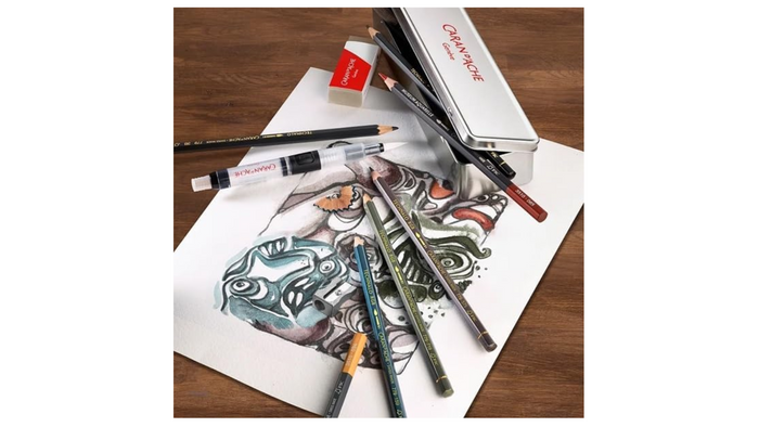 Caran D'Ache Graphite Line Multi Technic Water Soluble Set