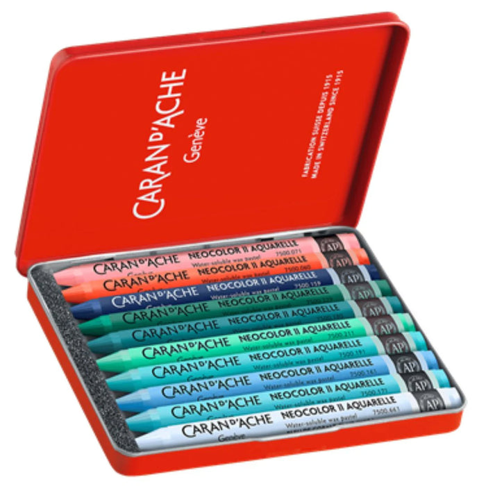 Caran d'ache Neocolor Aquarell Beya Rebaï Oil Pastels Set