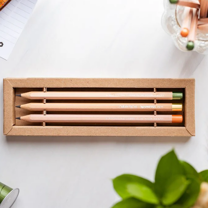 Caran D'Ache Nespresso Graphite Pencils Set
