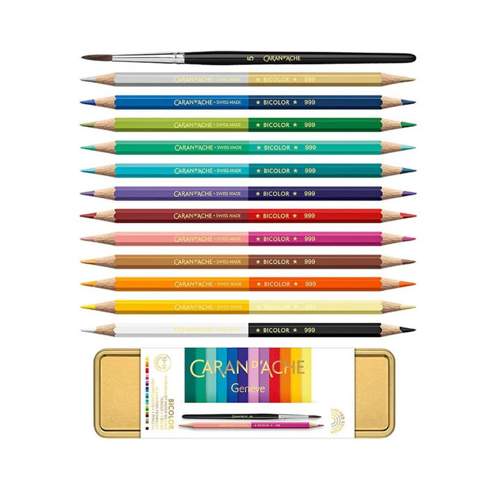 Caran Dache Prismalo® Bicolor Limited Edition Pencil Wonder Forest Set
