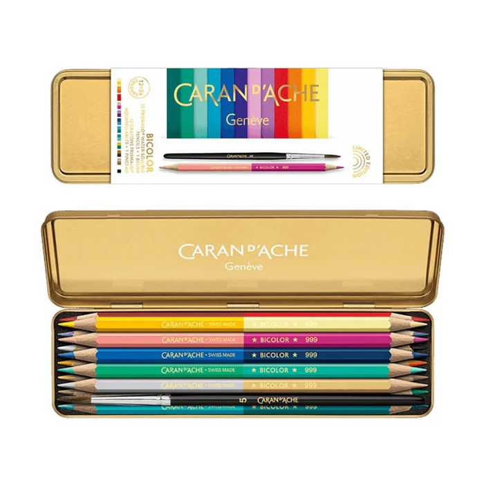 Caran Dache Prismalo® Bicolor Limited Edition Pencil Wonder Forest Set