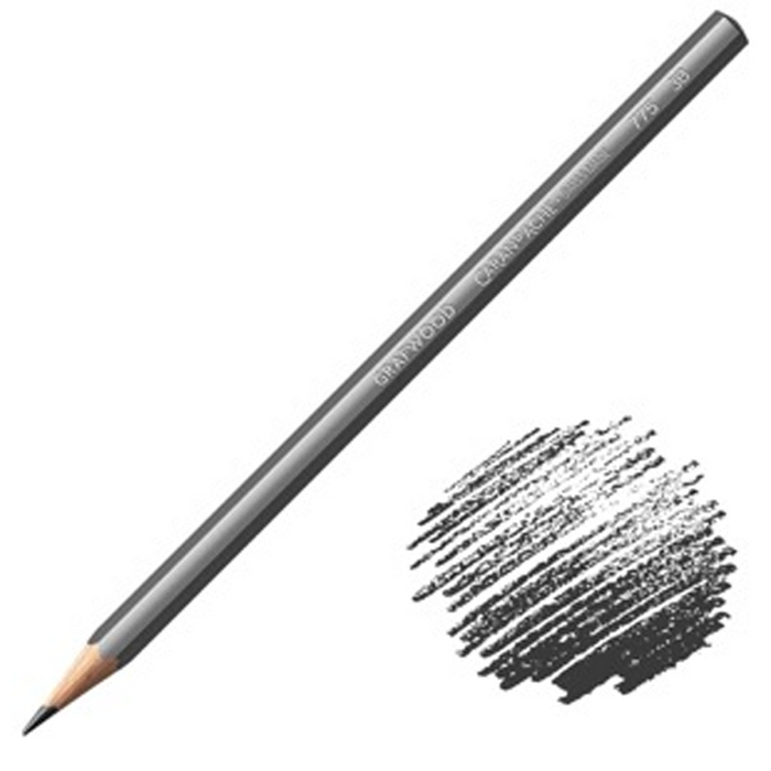 Caran'd Ache Grafwood Artist Graphite Extra Fine Pencil