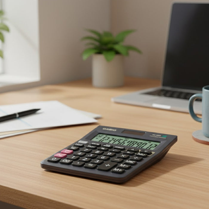 Casio Check and Correct Desktop Calculator with Tax Keys