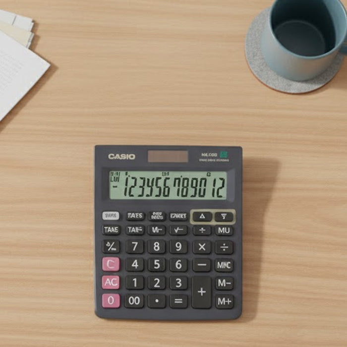 Casio Check and Correct Desktop Calculator with Tax Keys
