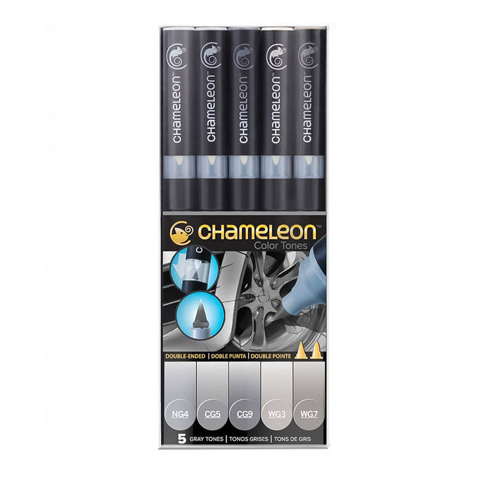 Chameleon Dual Tip Brush Pen Set