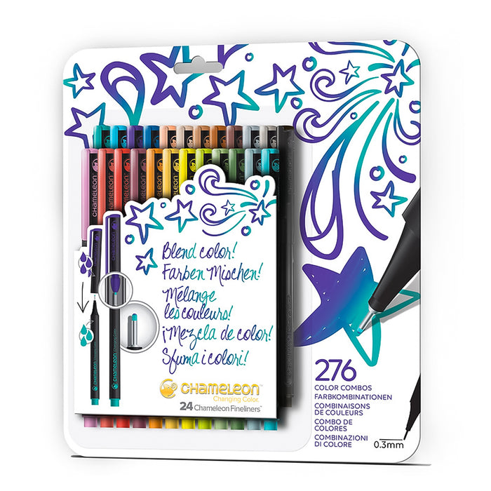 Chameleon Fineliners Bold Colors