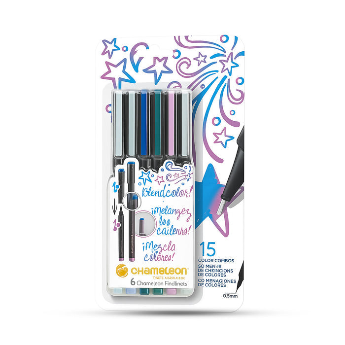 Chameleon Fineliners Cool Colors