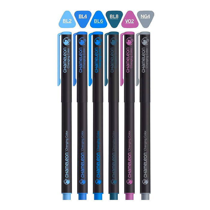 Chameleon Fineliners Cool Colors
