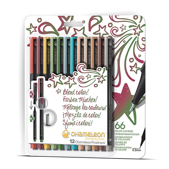 Chameleon Fineliners Designer Colors Set