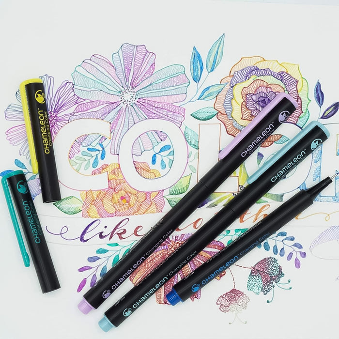 Chameleon Fineliners Designer Colors Set