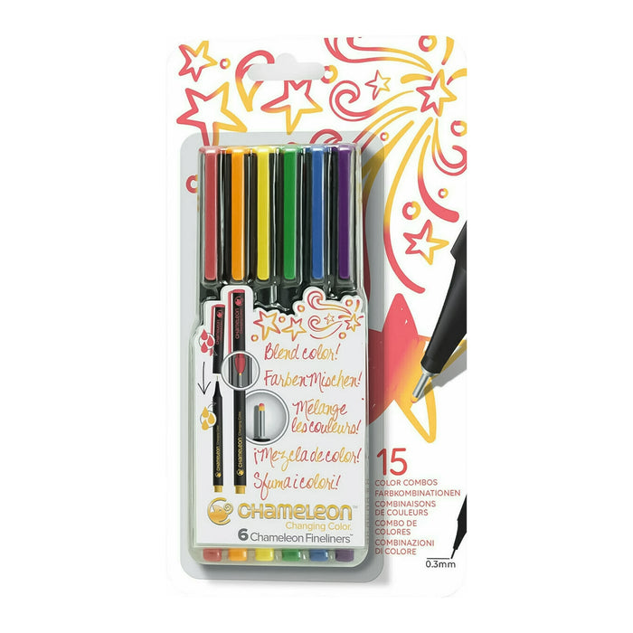 Chameleon Fineliners Primary Colors Set