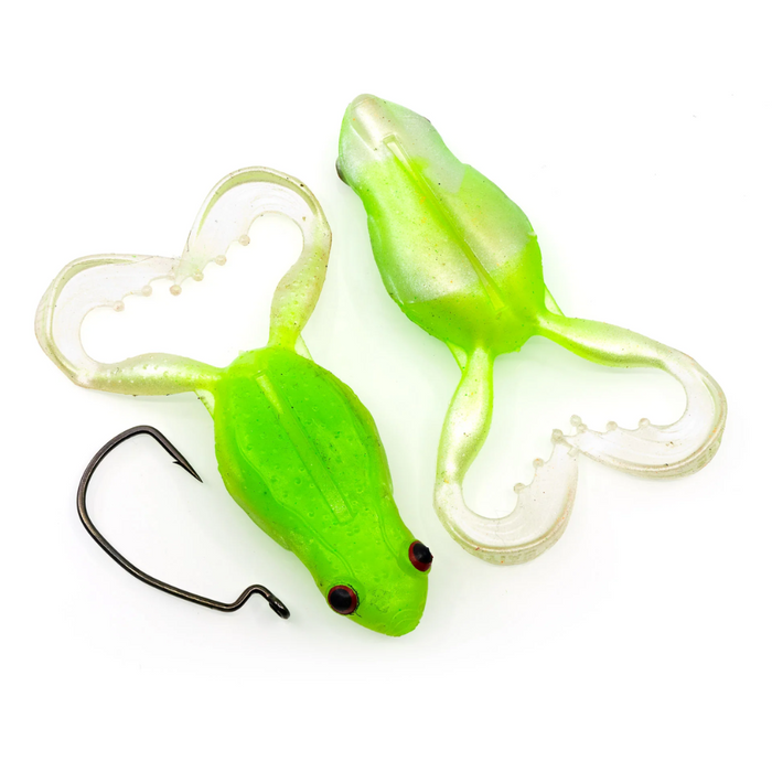 CHASEBAITS FLEXI FROG [SZ:65MM CLR:06 GREEN TREE FROG]