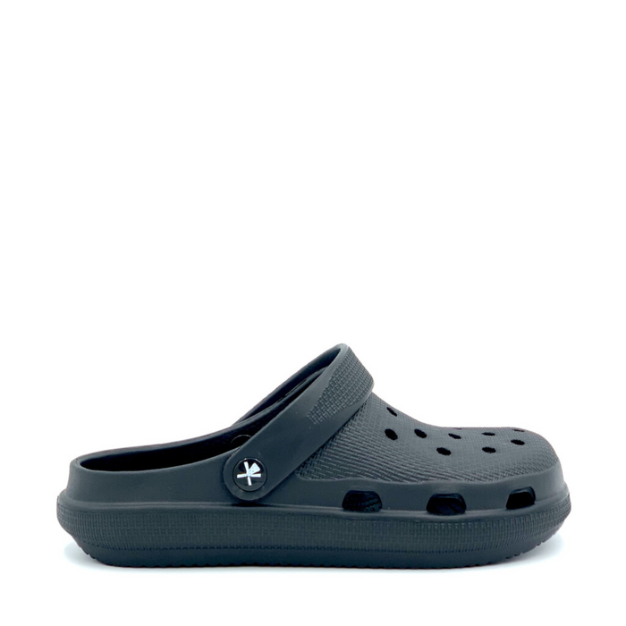 CLOGEES WOMENS SOFTY FASHION CLOG BLACK [SZ:7]