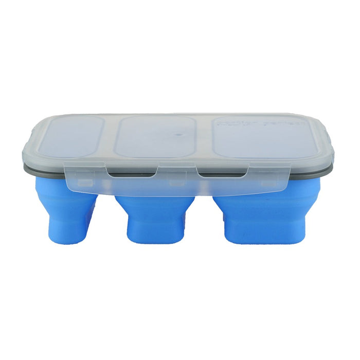 COLLAPSIBLE 3 COMPARTMENT STORAGE CONTAINER