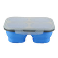 COLLAPSIBLE 4 COMPARTMENT STORAGE CONTAINER
