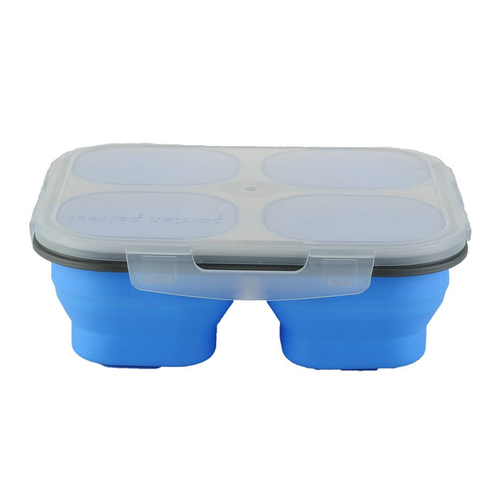 COLLAPSIBLE 4 COMPARTMENT STORAGE CONTAINER