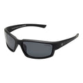 COMPLEAT ANGLER POLARISED SUNGLASSES MATTE BLACK FRAME SMOKE LENS
