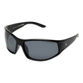 COMPLEAT ANGLER PREMIUM BLACK GLOSS FRAME SMOKE LENS